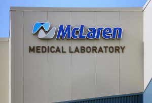 McLaren Regional Medical Center | Signs by Crannie