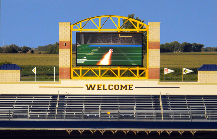 Ithica High School Stadium | Signs by Crannie