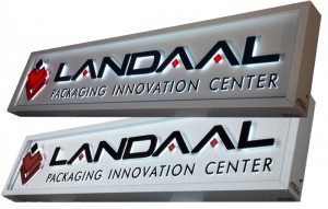 push through letter sign