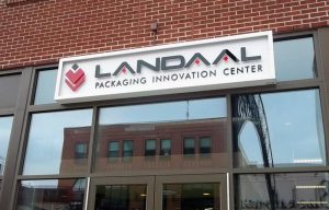 push through letter sign