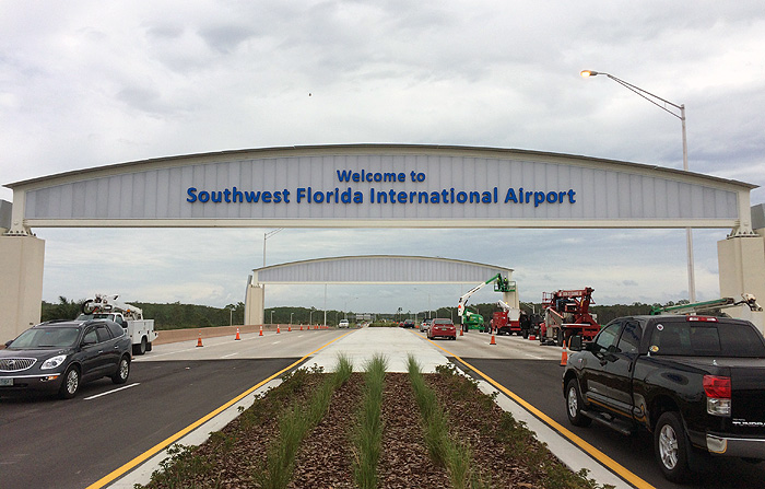 southwest florida airport signs