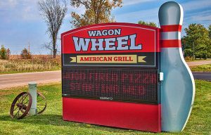 custom led monument sign