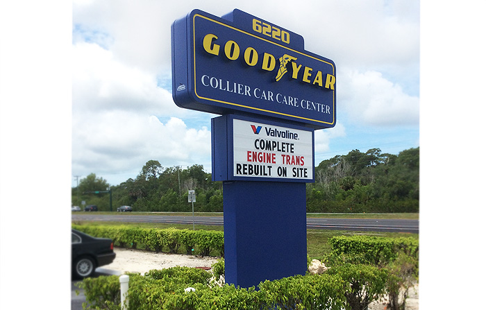 pylon sign naples florida