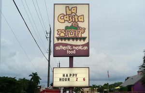 LED retrofit sign fort myers florida